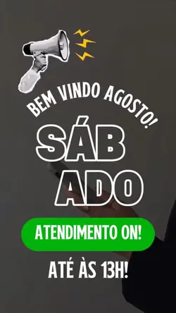 Bem vindo agosto 
