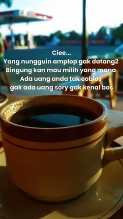 nungguin amplop