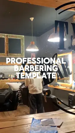 Barbering template✂️