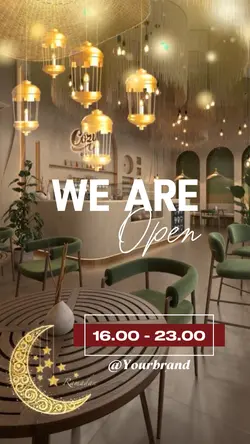 We are open ramadhan