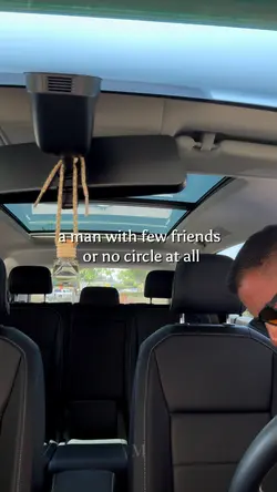 Men with few friends