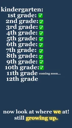 still growing up!