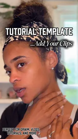 TUTORIAL TEMPLATE 