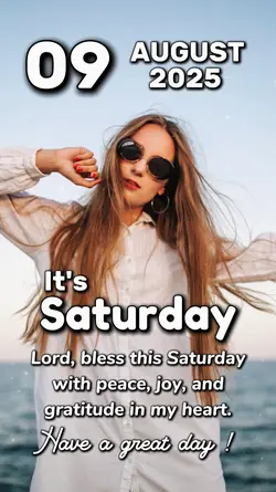 Saturday, August 9