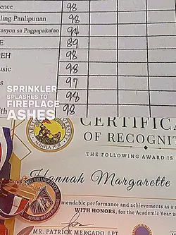 With honors