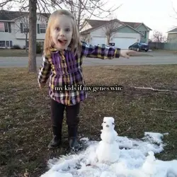 my kids if my genes
