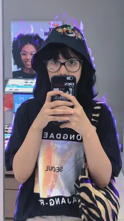 Efek api ungu kece