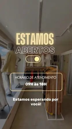 Estamos abertos