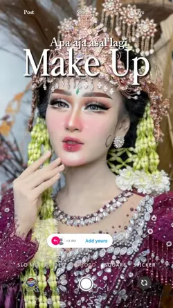 asal lagi make up