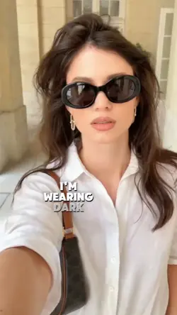 black glasses trend 