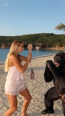 Kungfu with Gorilla 