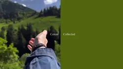 Collected color