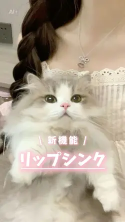 【新機能】リップシンク🐱