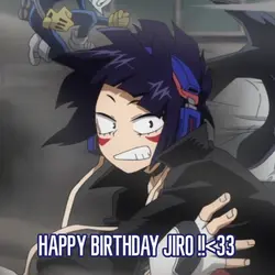 HAPPY BIRTHDAY JIROO