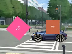look to the left