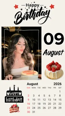Birthday 09 August