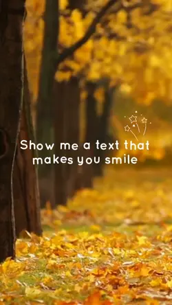 Show me a text 😀