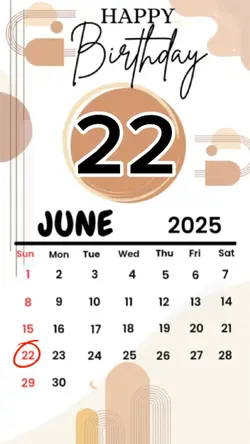 birthday 22june2025