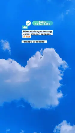 Sabtu 19juli stori