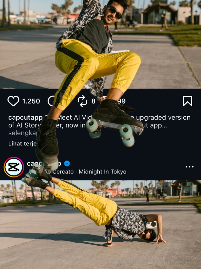 capcut template cover