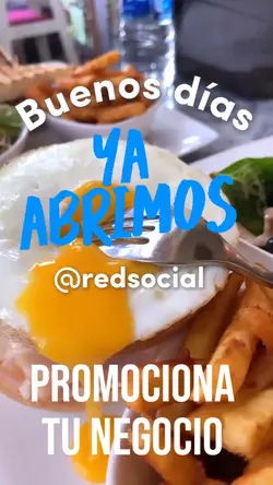 Ya abrimos