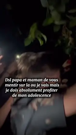 Profiter adolescence