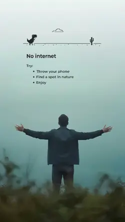 No internet