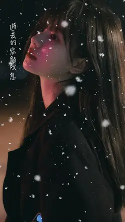 Mẫu ảnh tuyết rơi