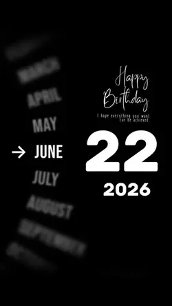 Hbd 22 June 2026 