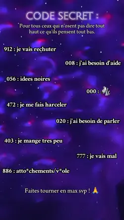 Code secret 