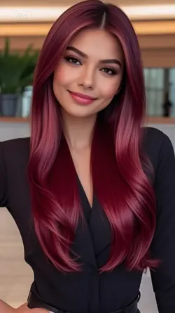 Red Hair Color AI