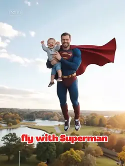 Fly with Superman 