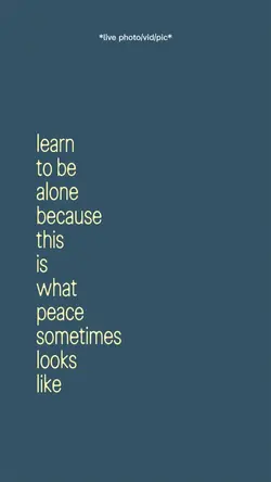 learntobealone