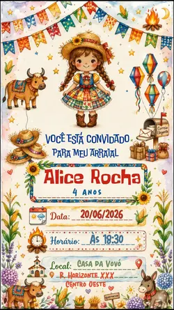 Convite São João 