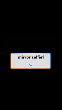 Mirror selfie 
