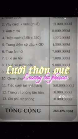 Cưới thôn quê