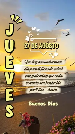 Jueves 27 de Agosto 