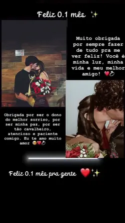 Feliz 0.1 mês 