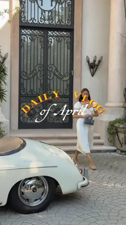 daily vlog of april