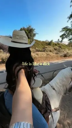 life is like a dick 