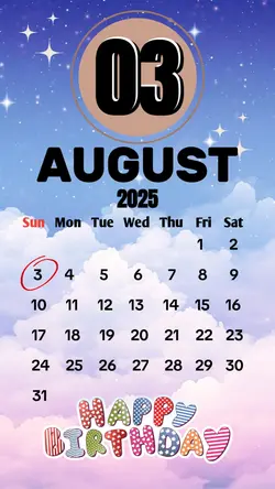 hbd 03 August 2025