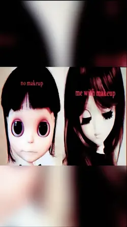 make up vs no makup