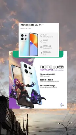 Infinix note 30 vip