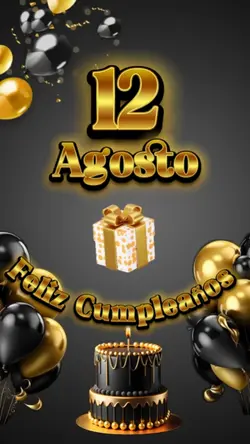 HBD 12 D AGOSTO 2026