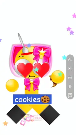 Emoji cat wants food