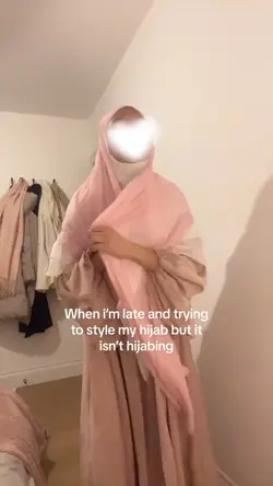 tryna style my hijab