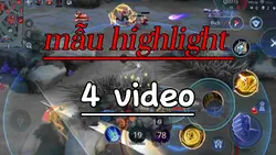 mẫu ghép highlight