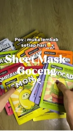 sheet mask murah 
