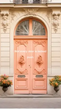 Push a little🚪