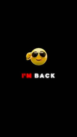 I'M BACK